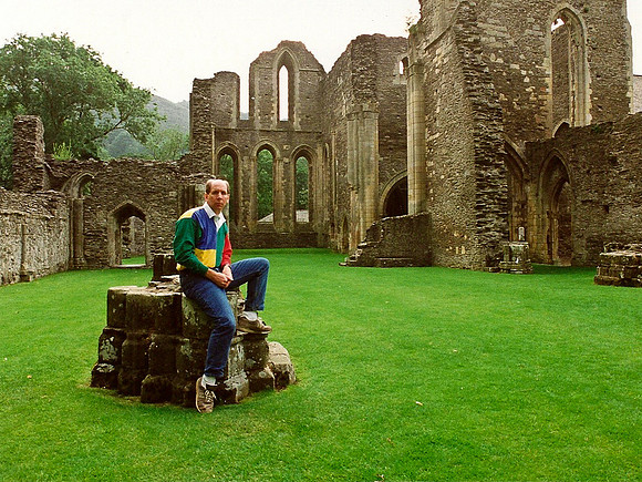 Wrecked abbey, England